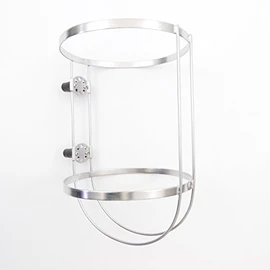 MiDMarine Quality Stainless Steel Boat Single Fender Holder, Fender Dia. 8.5inch