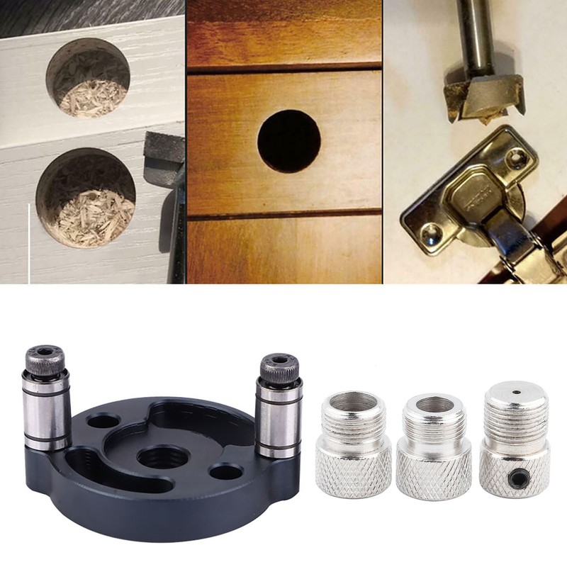 6mm 8mm 10mm Dowel Jig Wood Panel Puncher Hole Drilling