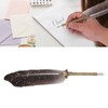 Feather Pen Set with 5 Interchangeable Nib Letter Opener Pen