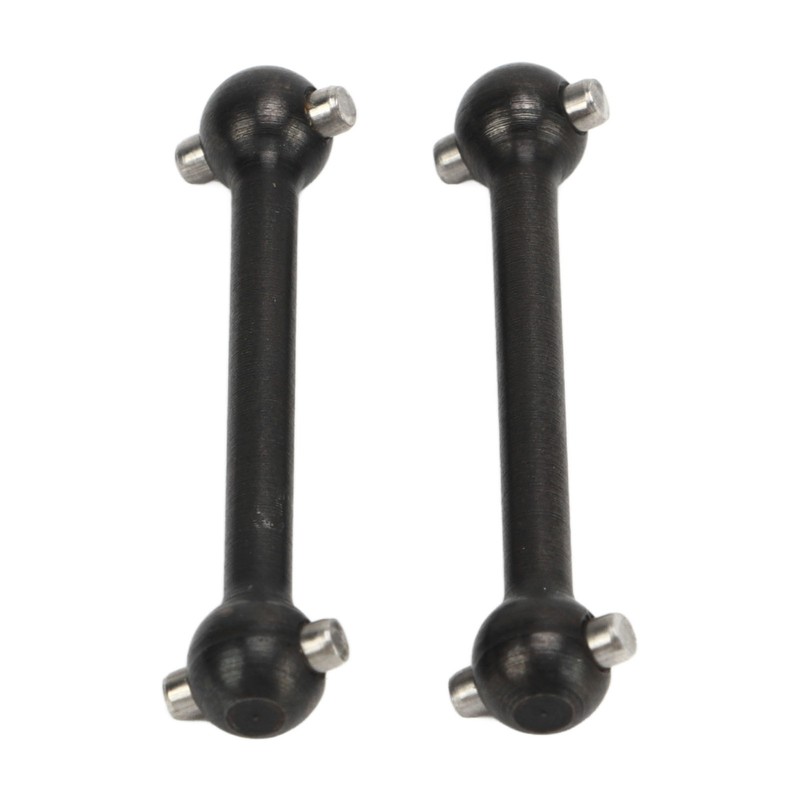 2Pcs RC Car Rear Drive Shaft Metal Rear Dog Bone