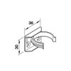 Kitchen Plinth Leg Clips & Brackets Kick Board Plastic FITS