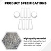 SQQP Grille Grill Insert+Headlight Turn Light Cover Compatible with 2018-2023