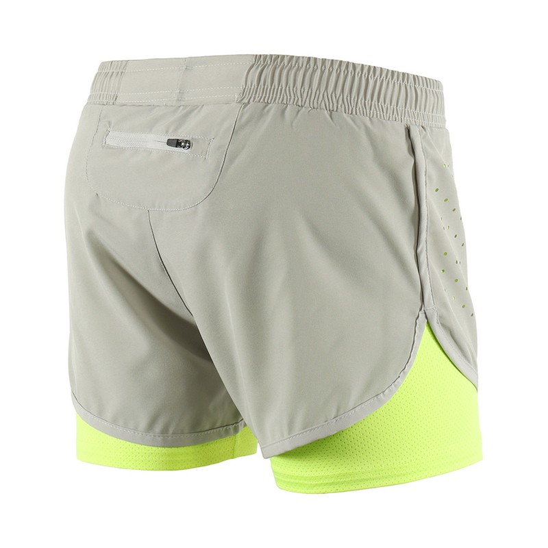 Women 2-in-1 Running Shorts Quick Drying Breathable Active Training Exercise