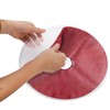 ZOOFOX 6 Pack Fruit Roll Sheets, Round Plastic Dehydrator Sheets
