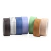 MIYKA Washi Tape Set 7 Rolls Grid Style Sticky Tapes