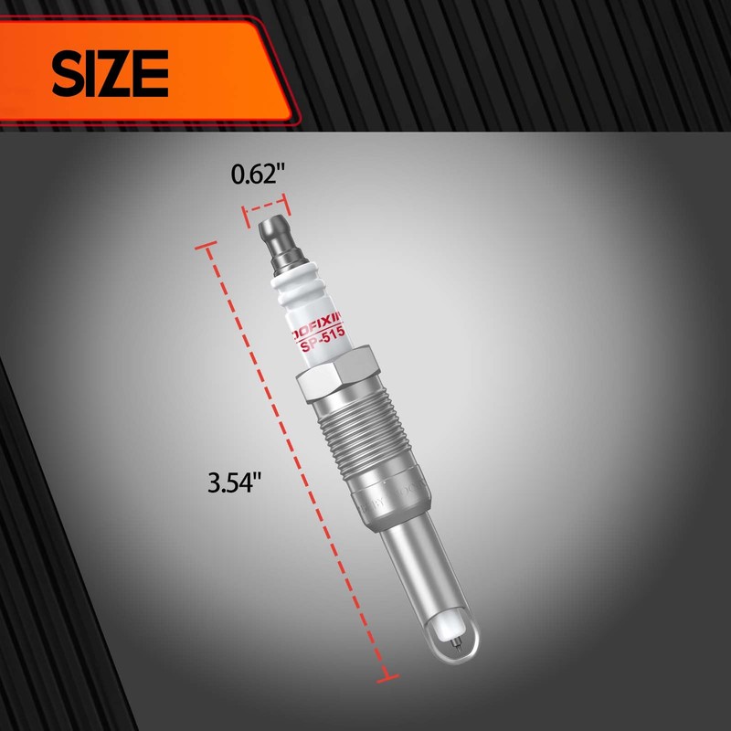 8X Spark Plugs SP515 SP546 Compatible with Ford F-150 5.4L,