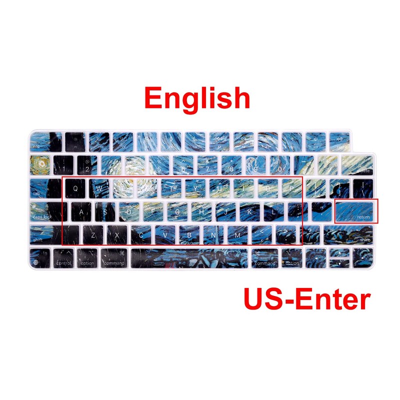 MMDW Silicone Keyboard Protector Cover Skin for iMac 2021 24"