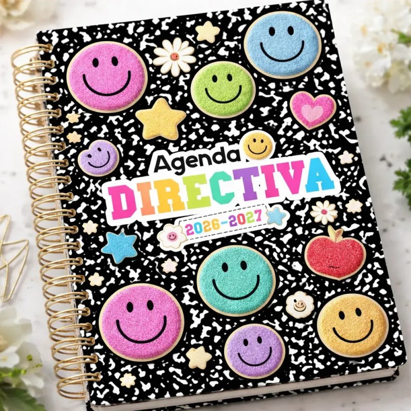 Agenda Premium Directiva Mod. Happy Compositions