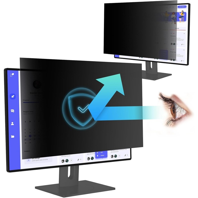 COKOVI 15.6 Inch 16:9 Peeping Prevention Filter for PC Monitor,