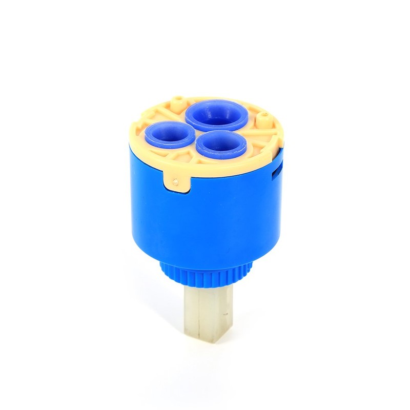 Faucet Ceramic Cartridge 40mm Replacement for Kitchen Bathroom Tap Valve