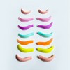 Colorful Rod Love Eyelash Perm Rod LU Curl 7-piece set