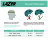Lazer Unisex Helm Pnut Kc Sealife Uni Bicycle Parts, Green