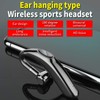 X18 Wireless Bluetooth 5.1 Headphones Ear-Hook Single Earbud with Microphone
