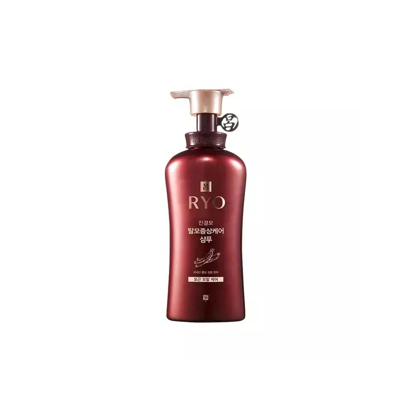 Ryeo or Ryo 려 진결모 탈모증상케어 샴푸 모근모발케어 490ml Intensive