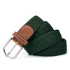 Fabric Belt Stretch Braided and Elastic Belt for Men and