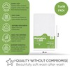 Bloomsbury Mill - 2 Pack - Flat Sheets for Pram/Crib/Cot/Moses