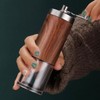 Coffee Grinder Adjustable Thickness Ergonomic Handle Portable Manual Coffee Grinder