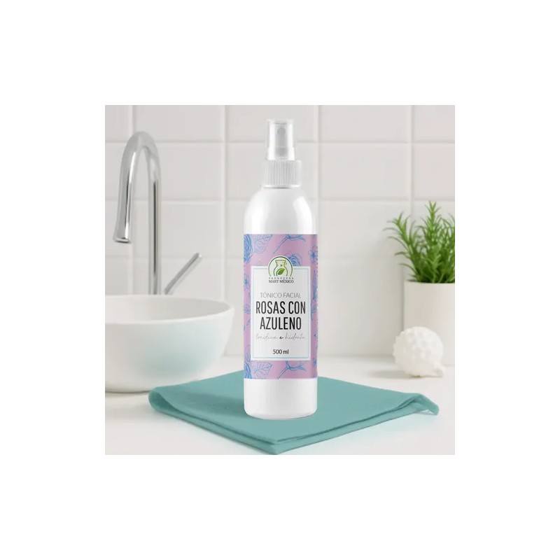 Tónico De Rosas & Azuleno Antiinflamatorio (500ml)