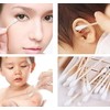 Wooden Stick Cotton Swabs Qtips XMHF Double Tipped With Cotton