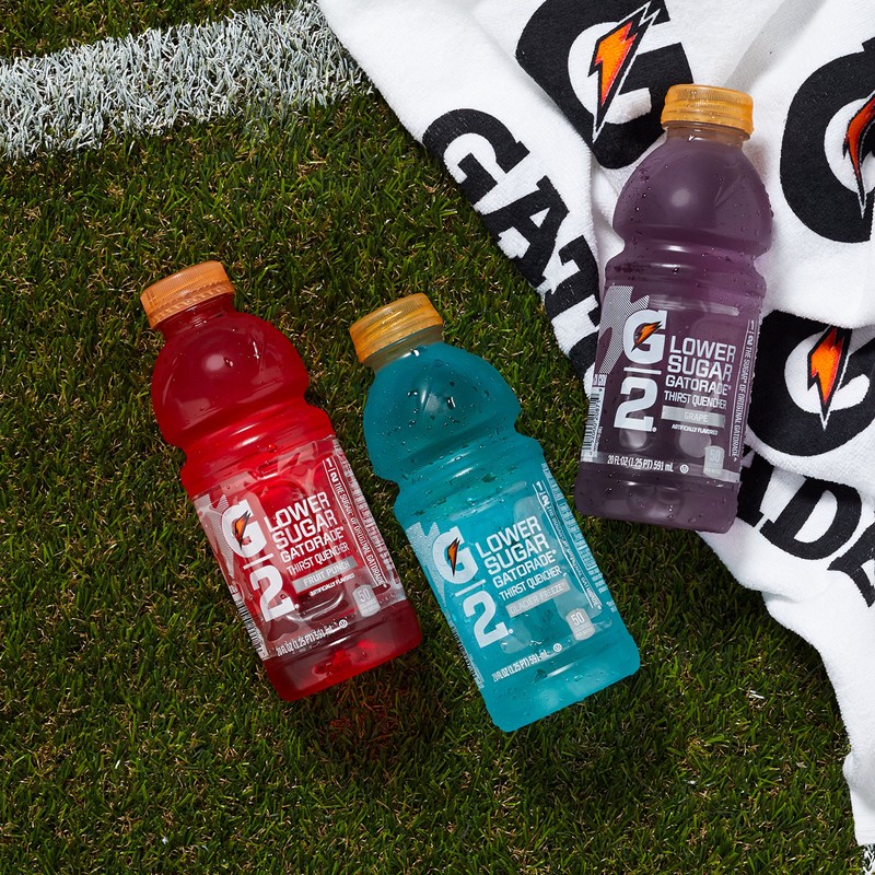 Gatorade G2 Thirst Quencher, Lower Sugar, Fruit Punch, 12 Ounce