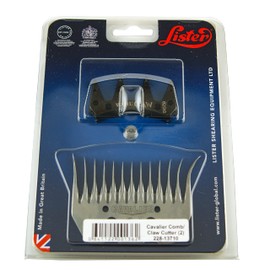 Lister Countryrange Cavalier Comb and Cutter Pack with 92mm Wide Comb for Sheep, Alpacas, Camels, Cattle, and Llamas (#228-13710)