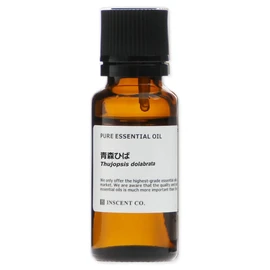 Aomori Hiba, 0.7 fl oz (20 ml), Japanese Hiba Hiba Oil, Incent, Essential Oil, Aromatic Oil, AEAJ Display Standards Compliant Certified Essential Oil
