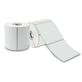 Etiqueta Térmica 3x3 (76x76 mm) ideal para códigos de barras, etiquetado de caja, Rollo C/ 500 etiquetas autoadhesivas calidad premium, para las impresoras de escritorio de etiquetas