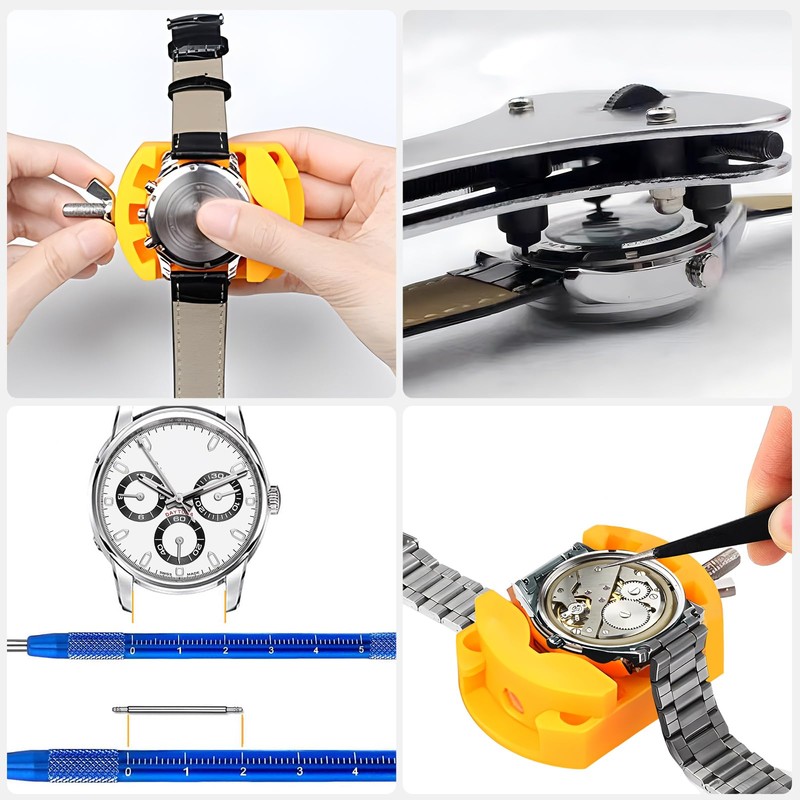 BASVII Watch Tool Set – 155 Pieces Watchmaker Tool Set