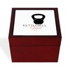CafePress Kettlebell Queen Memory Keepsake Jewelry Box, 5"x5"x3.75"