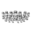 48 Pcs. BSPP Cap & Plug Assortment Hydraulic Adapter Fitting