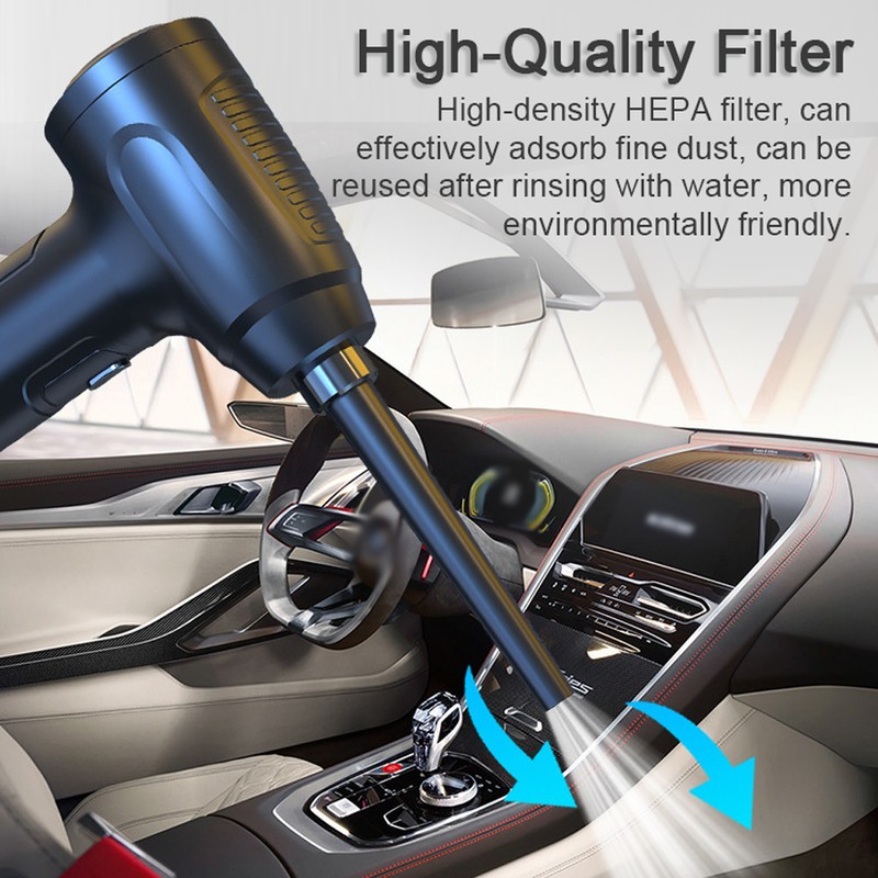 Car Cordless Vacuum Cleaner 2 in 1 Multifunctional Air Blower