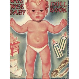 VINAGE 1930s WEE WEE BABY PAPER DOLL UNCUT HD LASER REPRODUCTION TOP NO1 SLER
