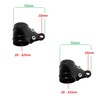 Cyclingolors 2x Lamp Holder Headlight Holder Black Moped Scooter Motorcycle