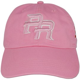 Puerto Rico PR Flag Hat Dad Embroidered Cap Baseball Curved Unstructured Bill (Pink)