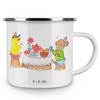 Mr. & Mrs. Panda Camping Emaille Tasse Ostern Frühstück -