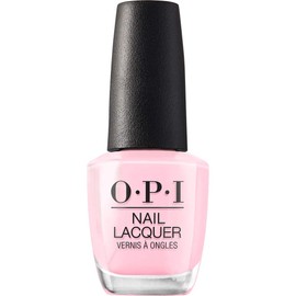 OPI Nail Lacquer Suzi Shops & Island Hops | Opaque Soft Pink Crème Chip Resistant Nail Polish | Fast Drying, Streak Free