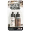 Ranger TIM21254 Adirondack Alcohol Ink Metallic Mixatives, 1/2-Ounce, 2-Pack, Pearl