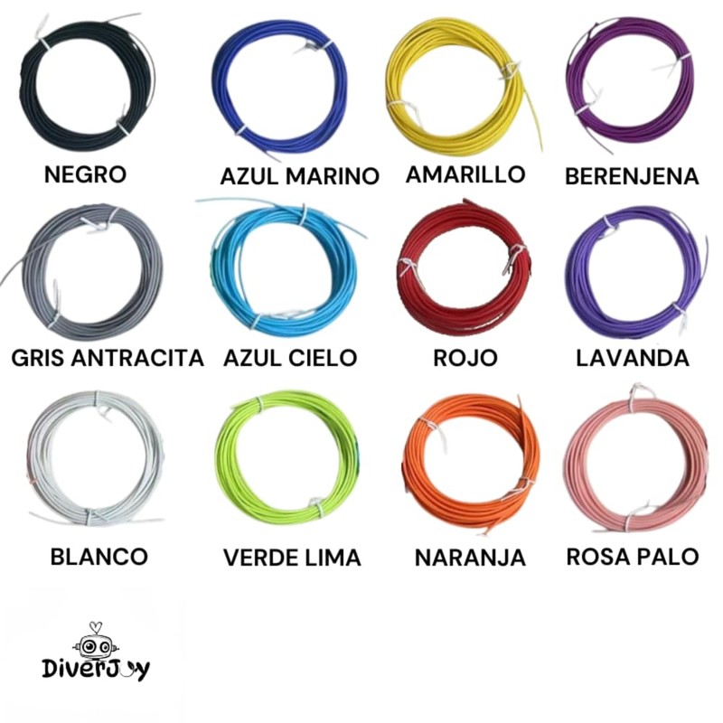 DiverJoy PCL-Filament, 1,75 mm, 3D-Stift für 3D-Stift, 120 m, PCL-Filamente
