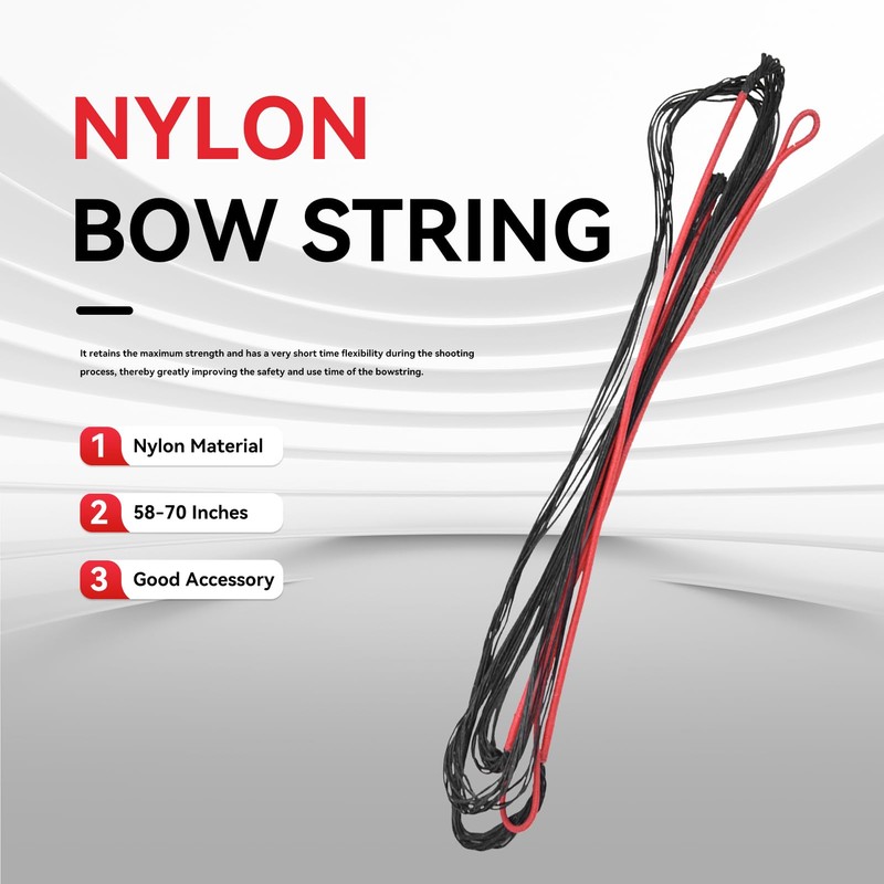 Nylon Universal Archery Bowstring Bow String for Traditional and Retrograde