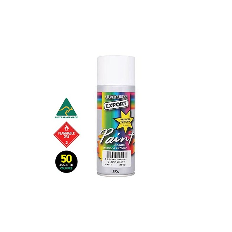 Australian Export Paint 250 g, White Gloss