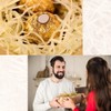200g Easter Shredded Tissue Paper, Khaki Easter Basket Grass Raffia