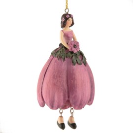 ROSEMARIE SCHULZ Heidelberg Elf Decorative Figure Anemone Flower Girl Sculpture for Hanging Flower Fairy Figure Decorative Figure