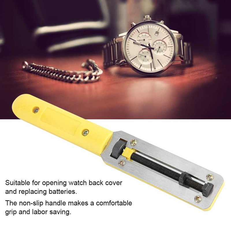 Professional Adjustable Watch Back Case Opener Cover Repair Wrench Remover