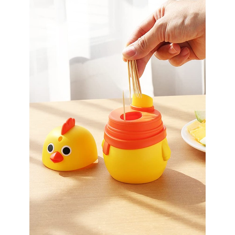 Handsom Man's Toothpick Holder, Toothpick Case, Automatic Toothpick Holder, Large