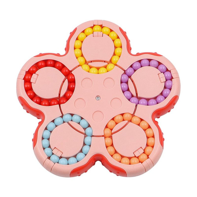 Sarini Magic Bean Rotating Cube, Creative Finger jigsaw Puzzle Game,
