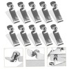 DOITOOL 10pcs Umbrella Repair Spring Snap Clips for Tent Fishing