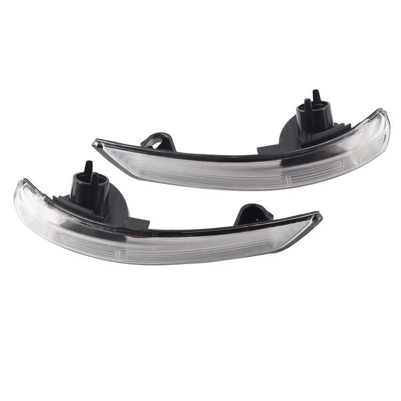 Pair of Rearview Wing Mirror Indicator Lens Turn Signal Light