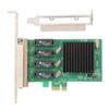 PCIe Network Card 4 Port 1000Mbps Transmission PCI Express 1.1