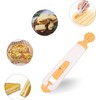 Eokoaiee Pastry Wheel Biscuit Dough Roller Cutter - 4pcs Cutters