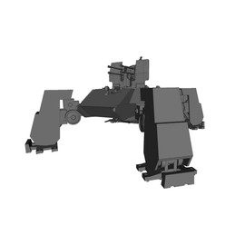 Rocket Models 47040 1/72 Fist of War Series German Army Viera Foosler 4 Leg Type 0.8 inches (2 cm) Flak38 4 Consecutive Air Gun Plastic Model